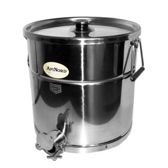 Stáčacia nádoba ApiNord - nerez výpusť 25 kg